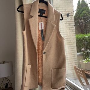 Sleeveless Blazer Vest